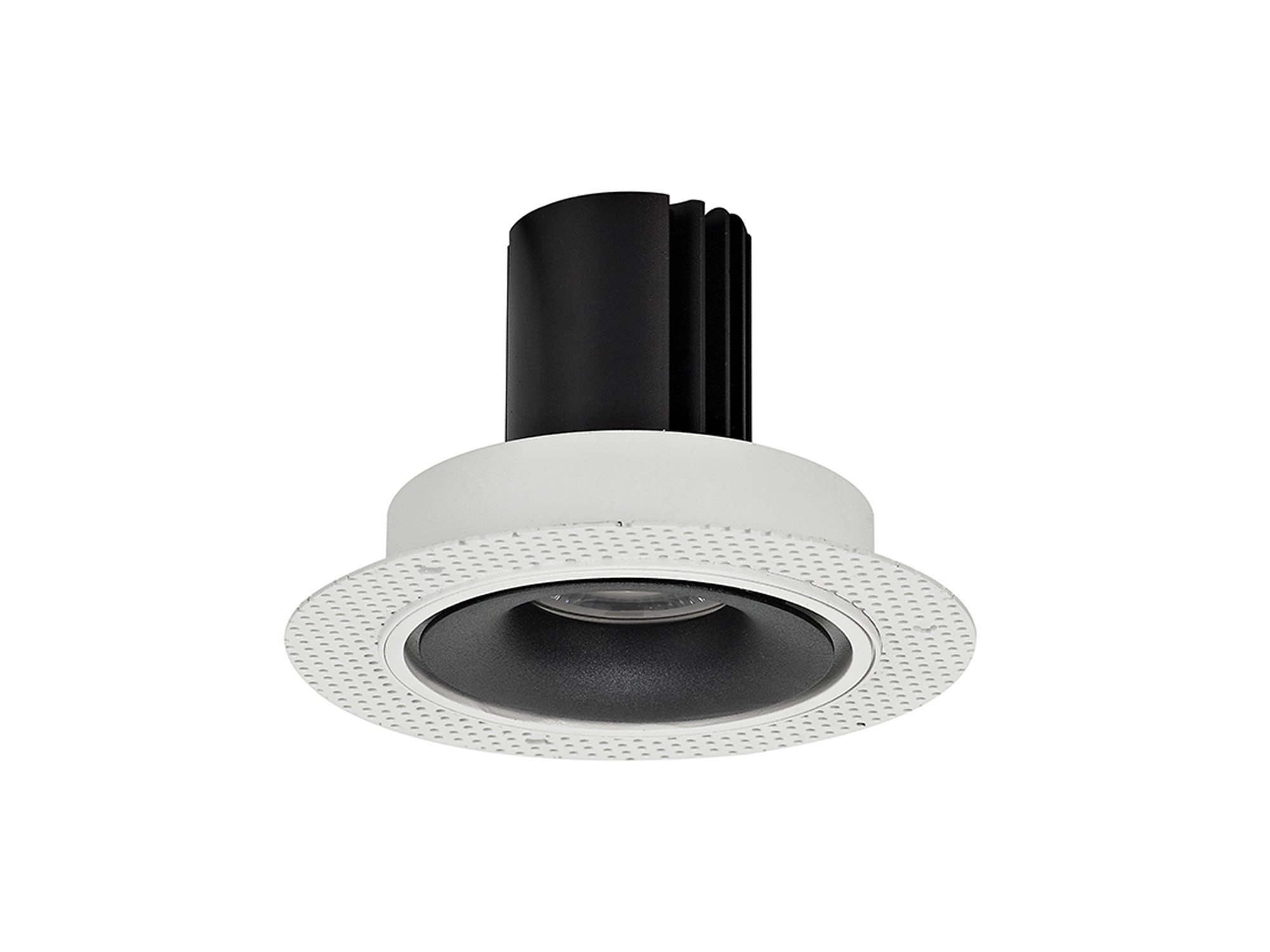 DM202171  Bolor T 12 Tridonic Powered 12W 2700K 1200lm 12° CRI>90 LED Engine White/Black Trimless Fixed Recessed Spotlight, IP20